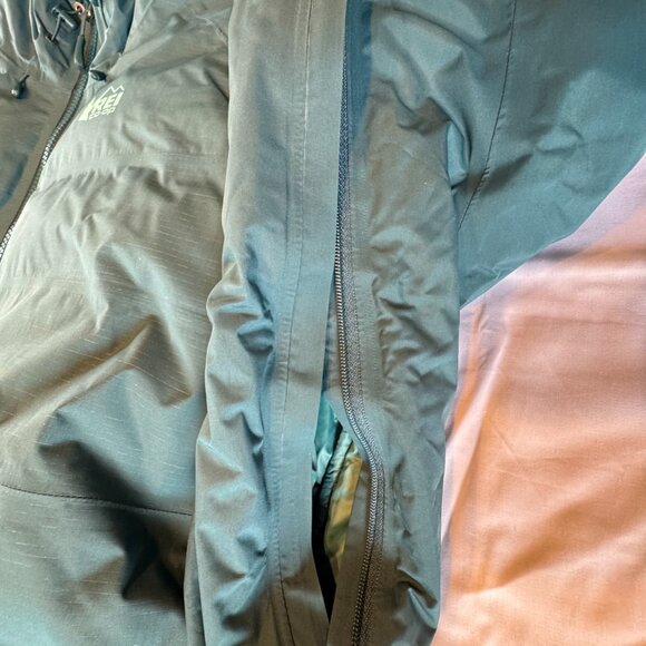 REI Coop Stormhenge 850 Down Hybrid Jacket Women's 2X Green - Picture 7 of 13